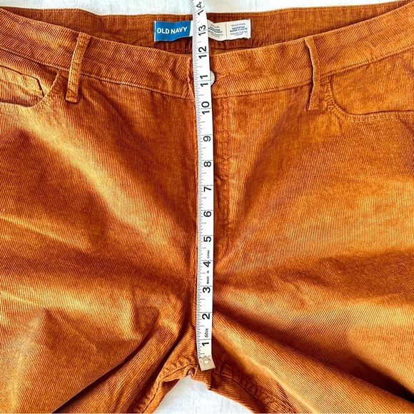Old Navy Women’s High Rise Rockstar Super Skinny Jeans Corduroy Plus Size 18 New - Picture 10 of 10